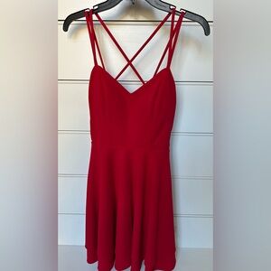 Red dress size 7